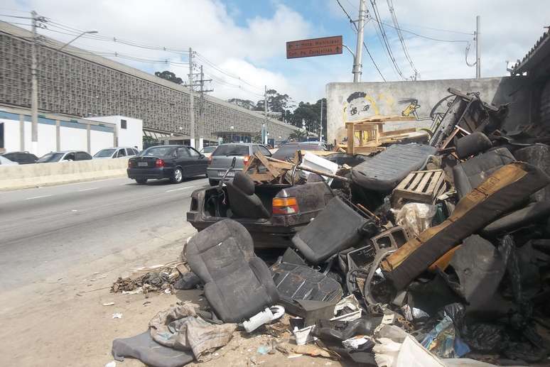 <p>O espaço está localizado em frente ao hospital municipal Doutor Moysés Deutsch; fotos do último domingo, 20 de abril</p>