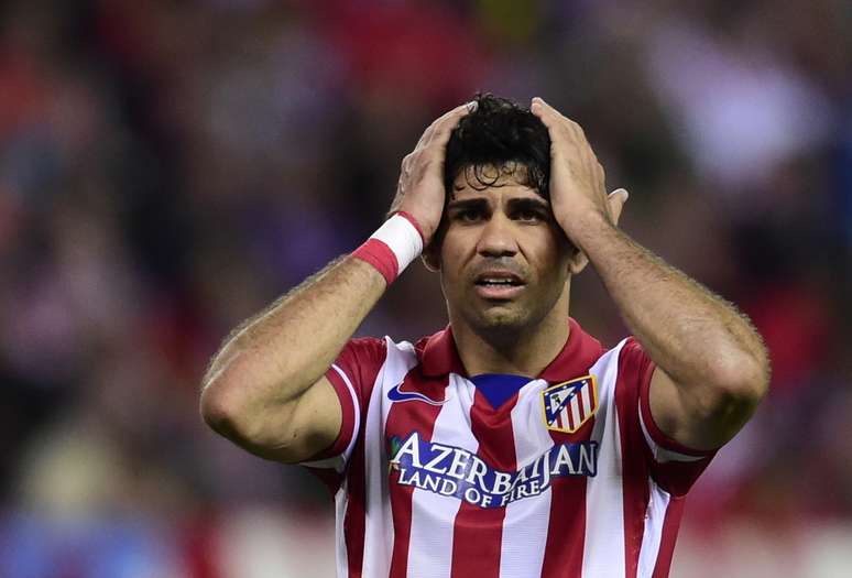 <p>Diego Costa tem sofrido com seguidos problemas musculares</p>