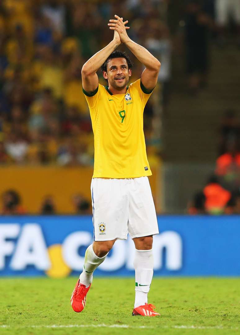 Brasil atuou de camisa amarela e calção branco na final da Copa das Confederações