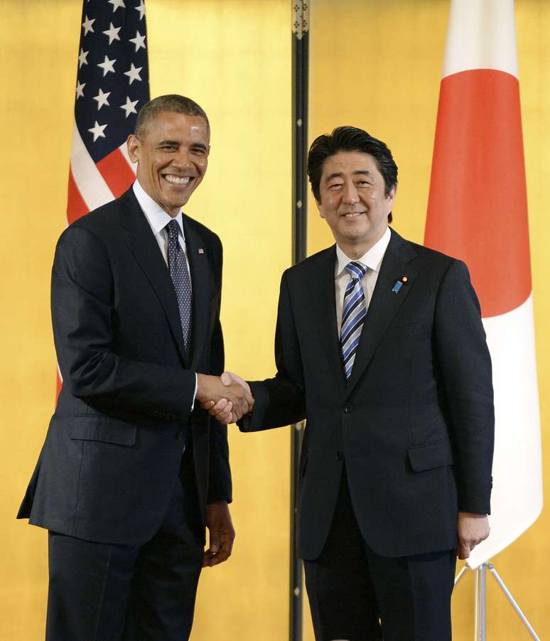 É a primeira viagem de Estado de um presidente americano ao Japão desde a feita por Bill Clinton em 1996