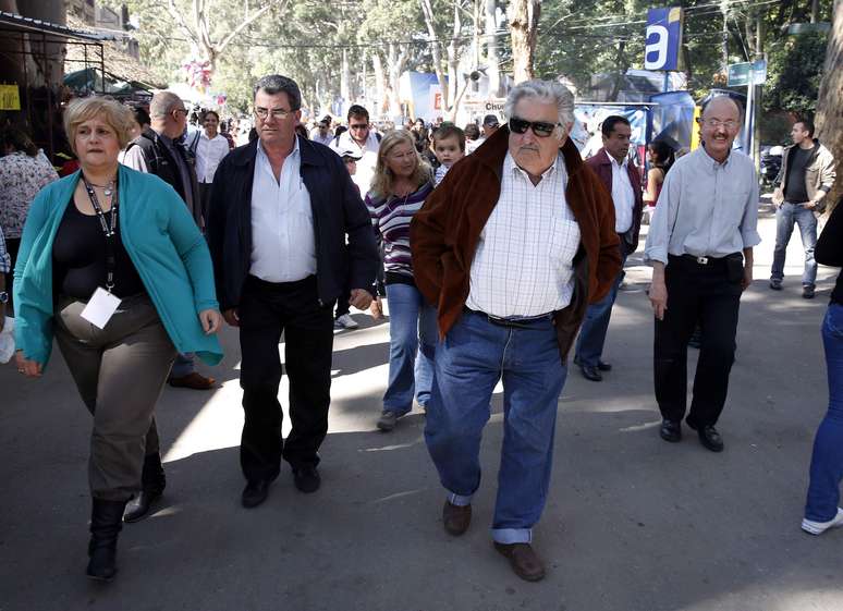 <p>José Mujica, presidente do Uruguai, foi lembrado pela "revolução da maconha" </p>