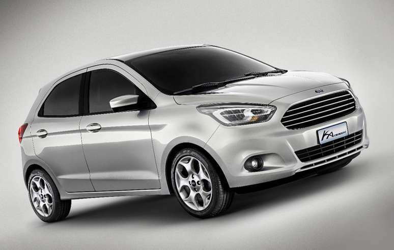 <p>Novo Ka, da Ford; montadora, assim como Fiat, Renault e Opel, teve um crescimento mais forte do que as marcas de luxo no mercado europeu</p>