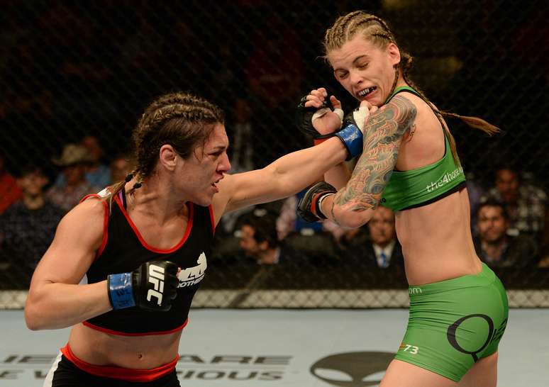 <p>Bethe venceu de virada a luta contra uma amiga de Ronda Rousey</p>