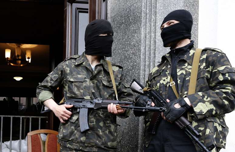 <p>Na terça-feira, a prefeitura de Luhansk, capital da província mais oriental da Ucrânia, também foi ocupada</p>