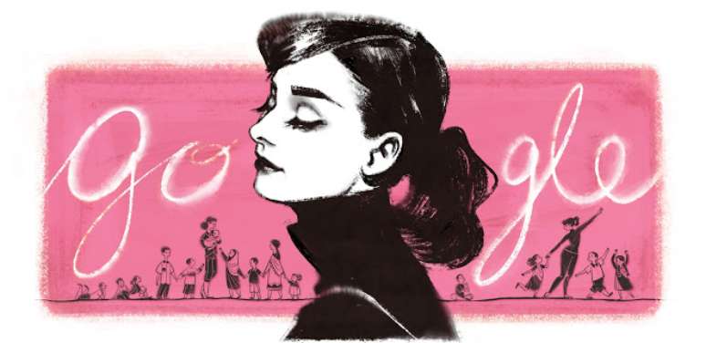 <p>Hepburn morreu em 1993 e era conhecida por papeis em filmes como My Fair Lady, Guerra e Paz, Sabrina e Bonequinha de Luxo</p>