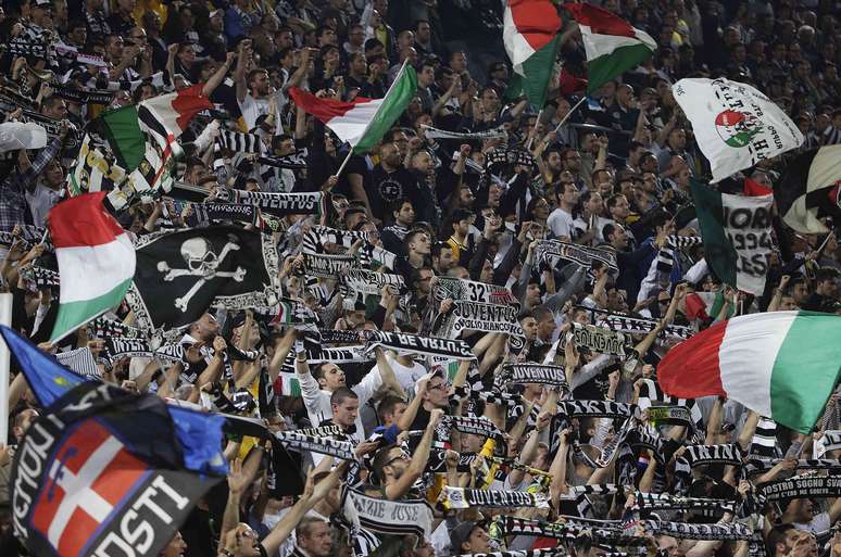 <p>Torcida da Juventus faz festas nacionais, mas se decepciona nas competições europeias</p>