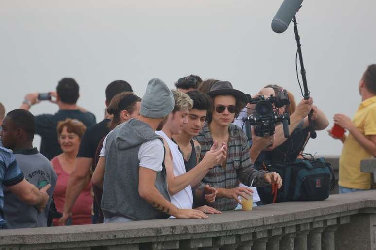 Veja integrantes do One Direction no Cristo Redentor