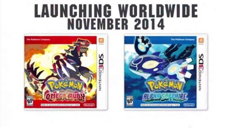 Omega Ruby e Alpha Sapphire serão lançados para Nintendo 3DS e 2DS em novembro de 2014
