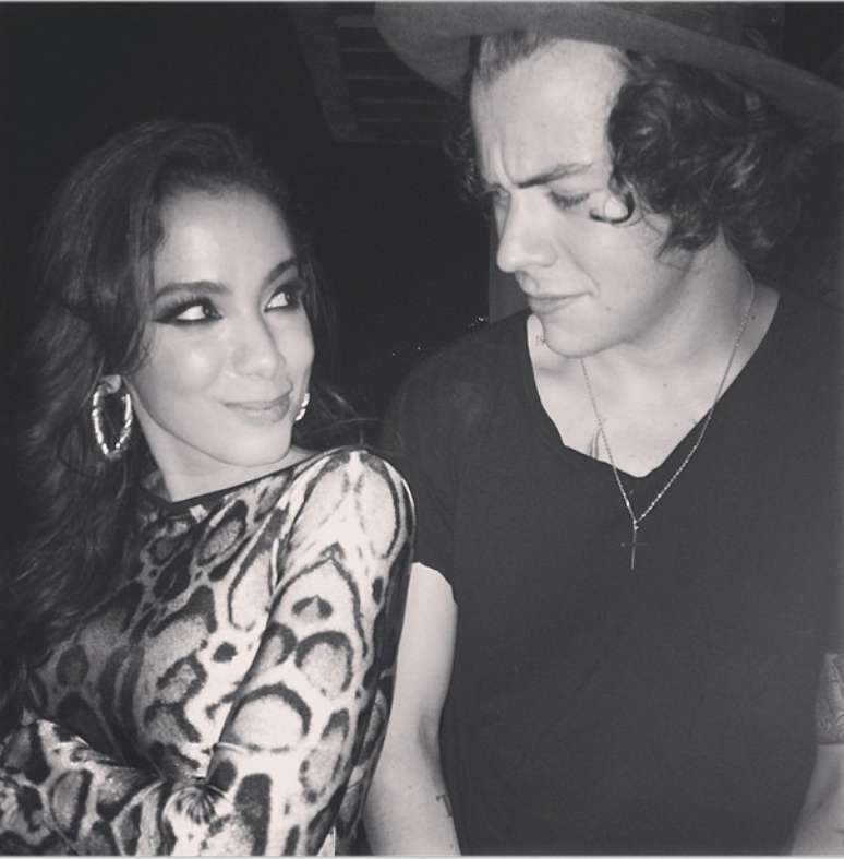 <p>Anitta ficou pertinho de Harry Styles</p><p> </p>