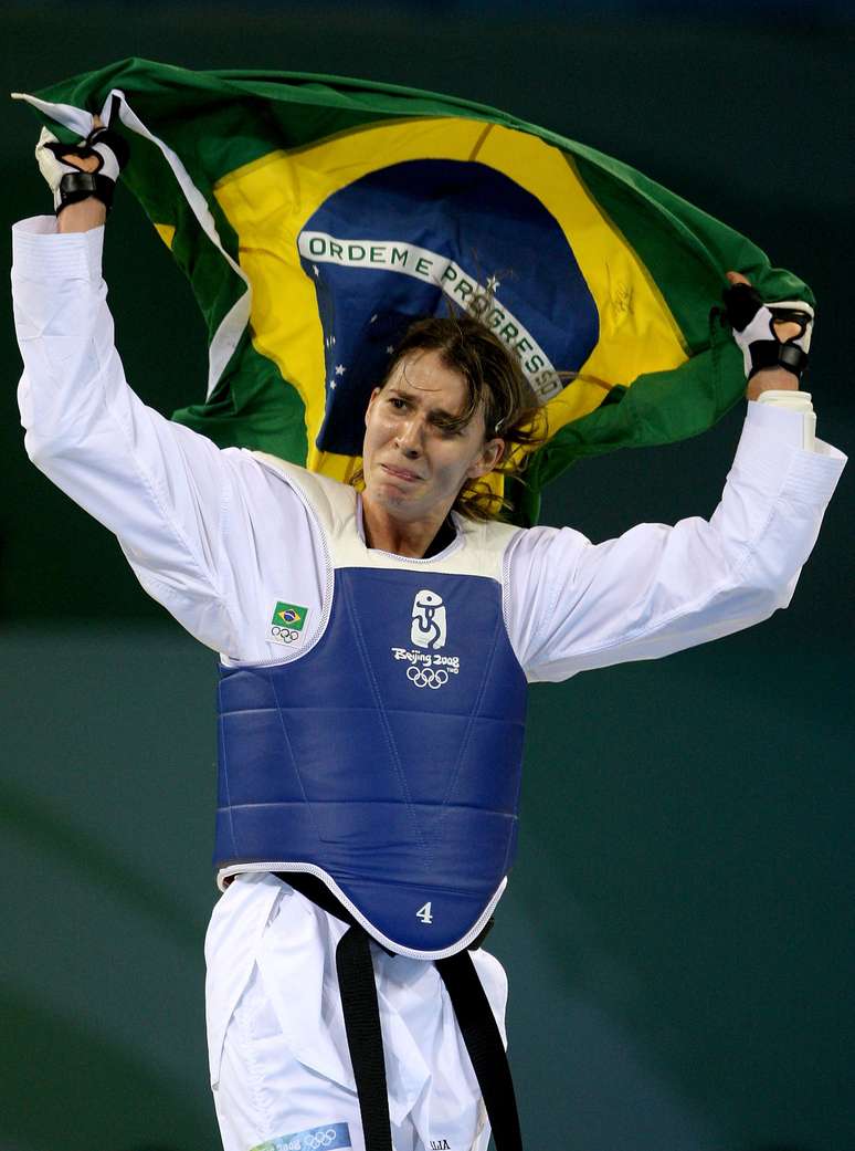 Falavigna &eacute; a &uacute;nica brasileira a conseguir medalha ol&iacute;mpica no taekwondo