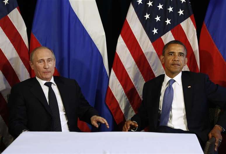 <p>Vladimir Putin e Barack Obama não se reúnem desde que teve início a crise na Ucrânia</p>