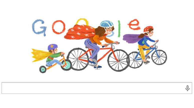 <p>Doodle faz homenagem a "supermães" neste domingo</p>