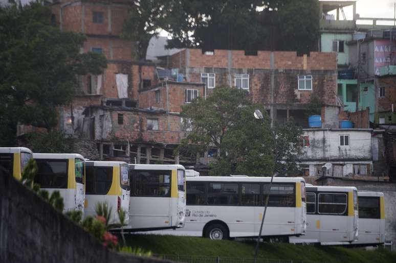 Ônibus não saíram da na garagem da Viação São Silvestre, no Morro da Providência