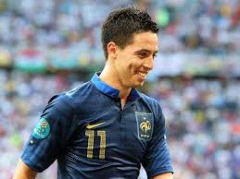 Samir Nasri envolveu-se em polêmica com o técnico Didier Deschamos