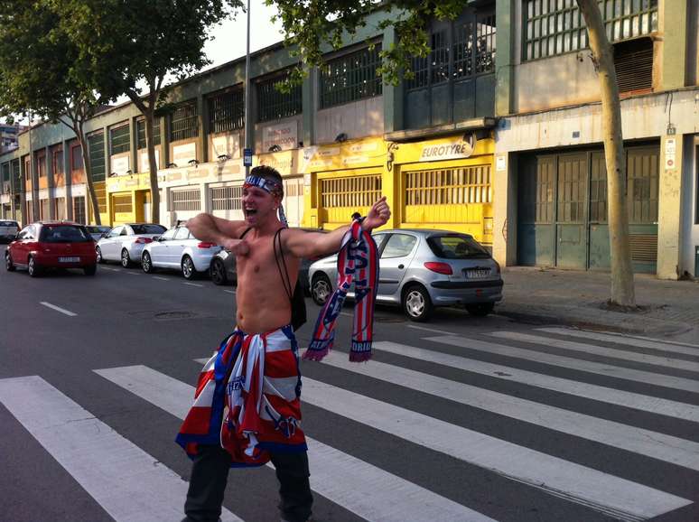 <p>Torcida n&atilde;o comemorava um t&iacute;tulo do Campeonato Espanhol desde 1996</p>