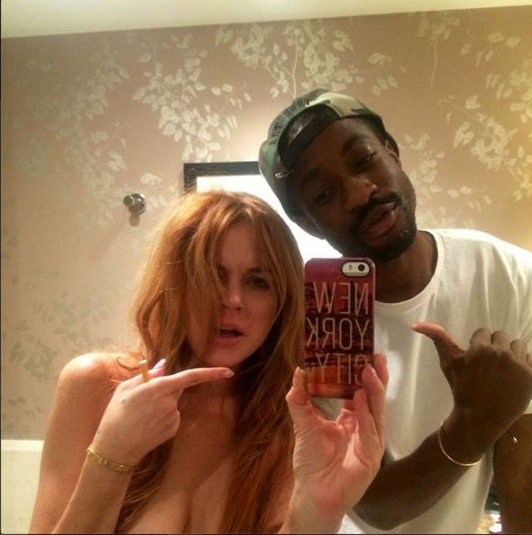 Lindsay Lohan e Manny UK