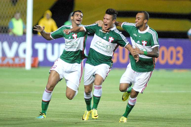 Marquinhos marcou o gol da vitória do Palmeiras