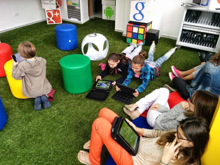 Google Learning Space no Colégio Mater Dei, em São Paulo