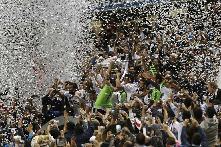 O Real Madrid venceu o rival Atlético de Madrid neste sábado, por 4 a 1, em Lisboa, e faturou o título da Liga dos Campeões da Europa