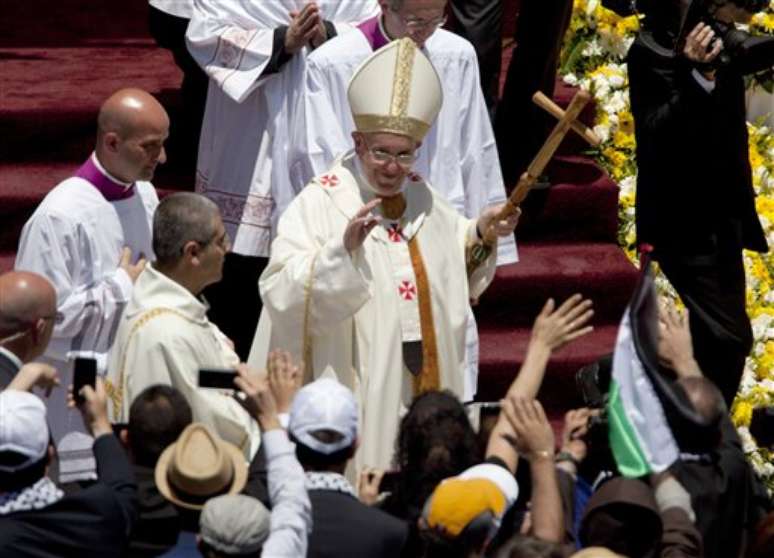 Papa Francisco orou à Virgem Maria por paz e justiça em território palestino 