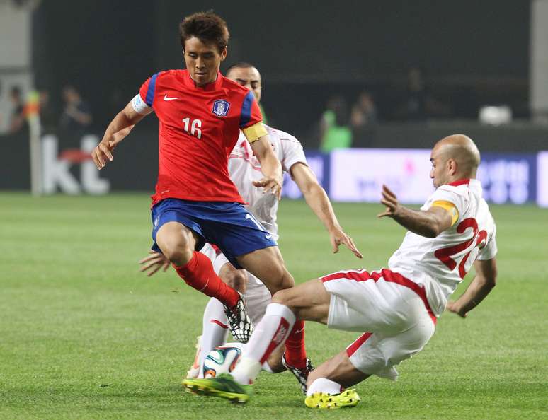 Seleção sul-coreana caiu para a Tunísia pelo placar mínimo