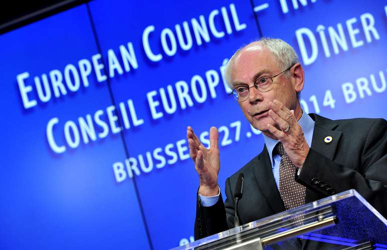<p>Herman Van Rompuy disse que mensagem 'eurocética' está no coração das discussões dos líderes da UE</p>