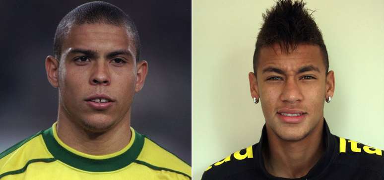 Ronaldo era um jovem atacante na Copa de 1998, assim como Neymar é em 2014