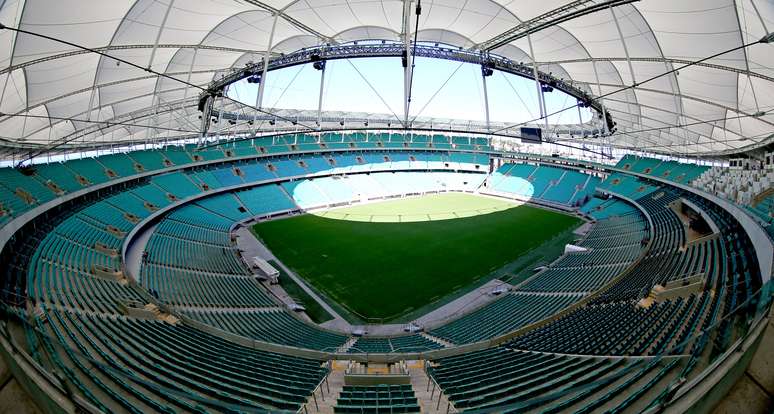 <p>Arena Fonte nova receberá seis jogos da Copa do Mundo</p>