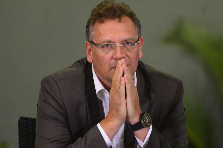 Valcke participou da inauguração do IBC