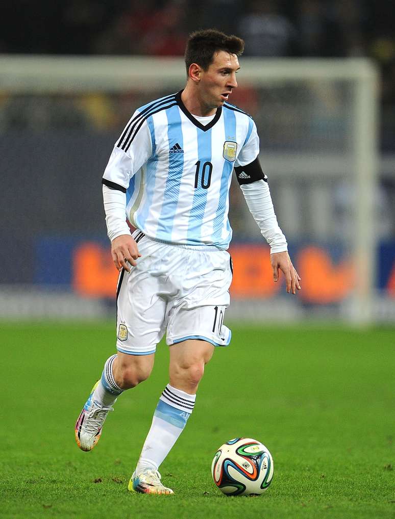<p>Messi &eacute; a grande estrela argentina</p>