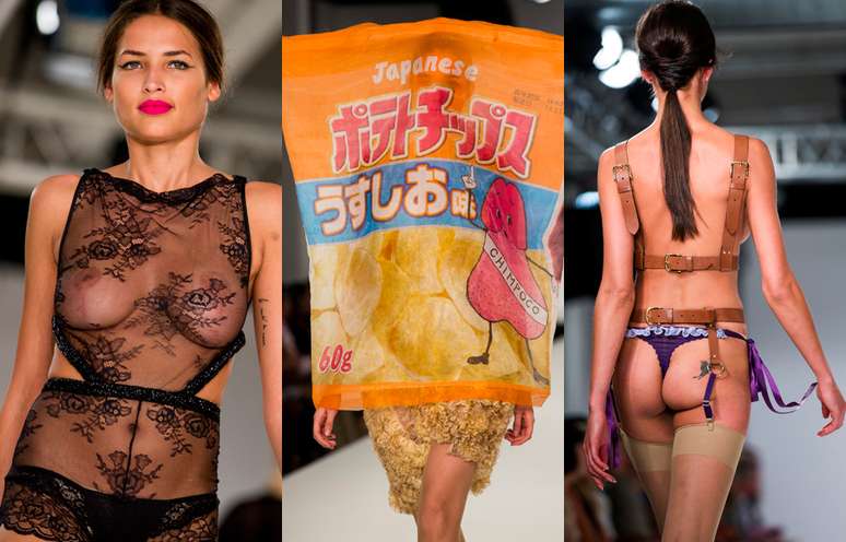 <p>A semana de moda de Londres j&aacute; &eacute; um dos eventos mais ousados do mundo fashion. Mas quando se trata do evento voltado para estudantes de moda, a criatividade n&atilde;o tem limites. Veja 30 looks de estilistas iniciantes que se apresentaram na&nbsp;Graduate Fashion Week de Londres</p>