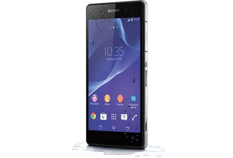 <p>Sony Xperia Z2, é o carro-chefe da empresa na divisão de celulares</p>