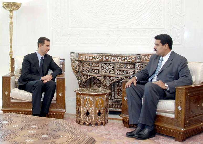 Maduro considera Assad como um parceiro político; ele enviou felicitações ao sírio por vitória em eleições nesta quinta-feira (foto de arquivo)