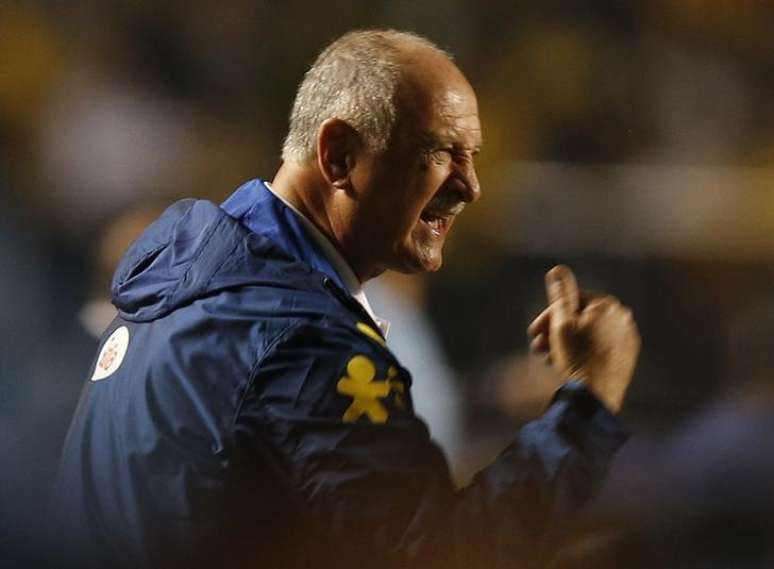 Técnico Luiz Felipe Scolari durante amistoso Brasil x Sérvia em São Paulo. 06/06/2014