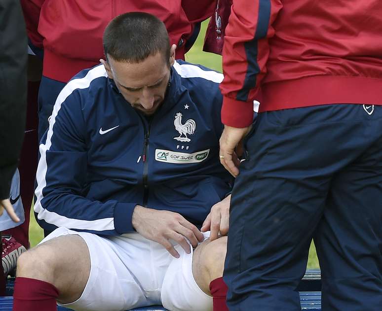 Ribéry sentiu lesão e está fora da Copa