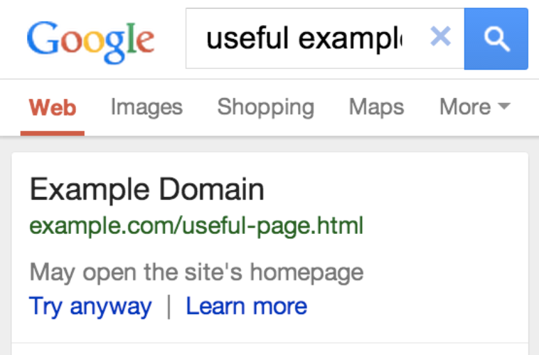 <p>Google vai detectar quando um resultado redirecionar o usu&aacute;rio para a p&aacute;gina inicial do site m&oacute;vel</p>