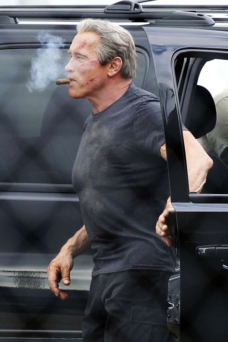 Schwarzenegger aparece em novas fotos do "Exterminador 5"