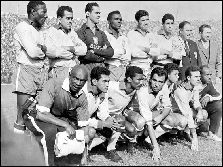 <p>Seleção Brasileira em 1962 perdeu apenas Pelé até a final</p>