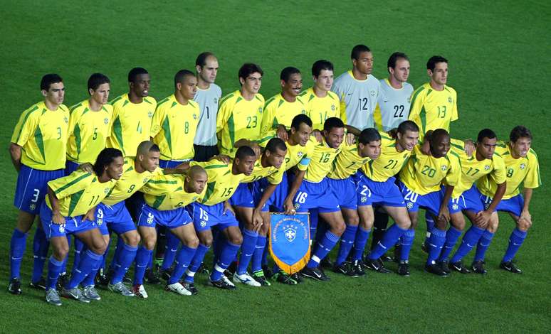 <p>Felipão usou todo o grupo até o título de 2002</p>