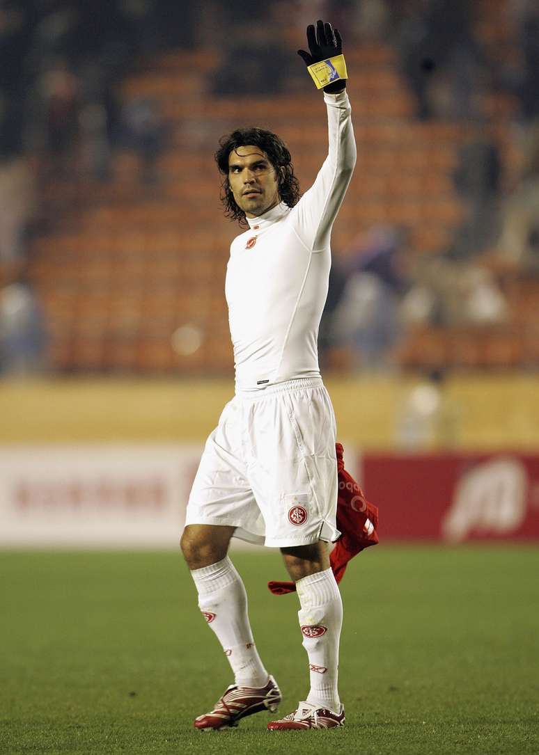 <p>Criado no Goiás, Fernandão foi o capitão do título mundial do Internacional em 2006</p>