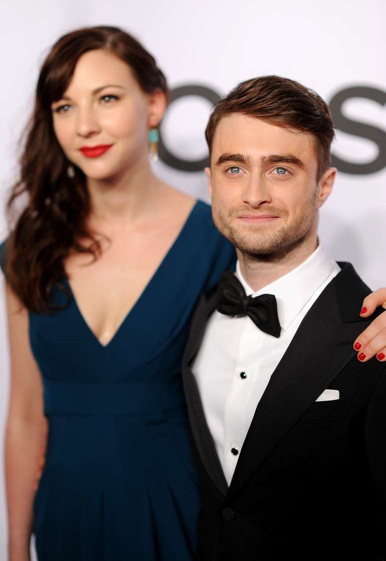 Erin Darke e Daniel Radcliffe foram ao 68º Tony Awards, no Radio City Music Hall, em Nova York