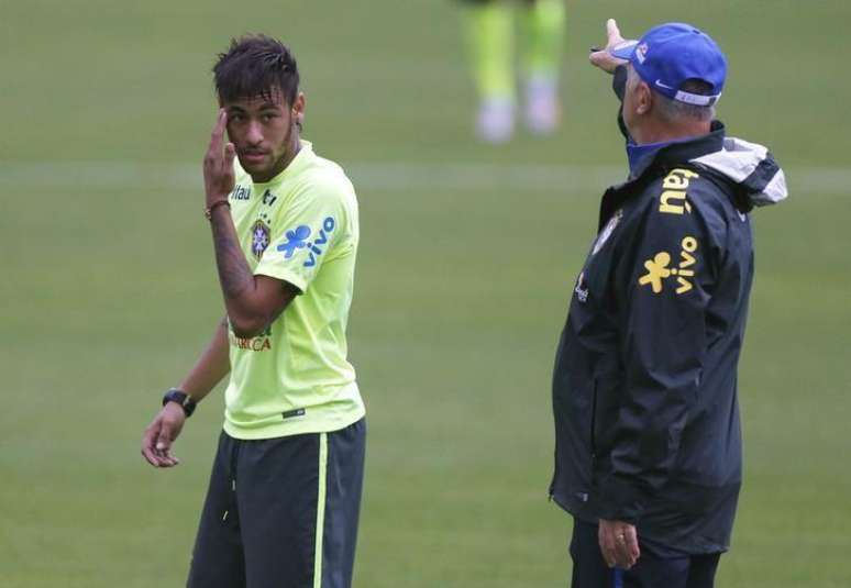 <p>Neymar é a grande esperança da Seleção Brasileira</p>