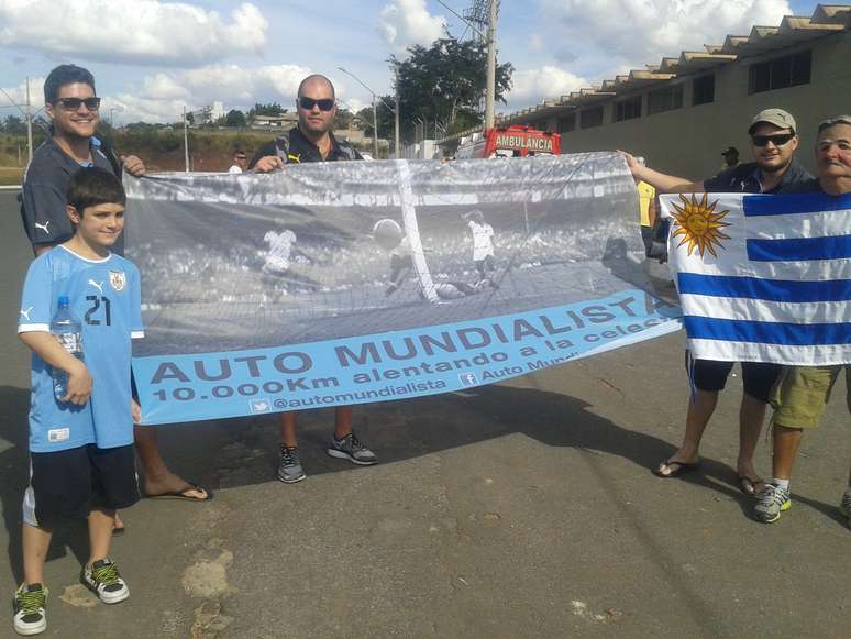 <p>Uruguaios estão confiantes no título</p>