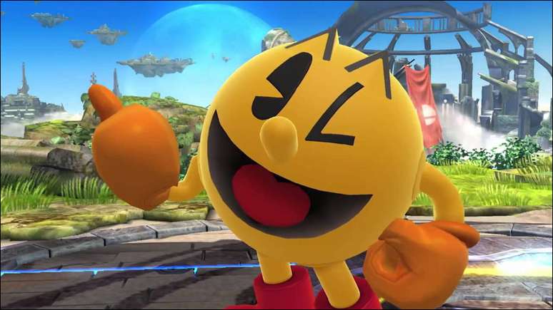 Pac-Man em Super Smash Bros.