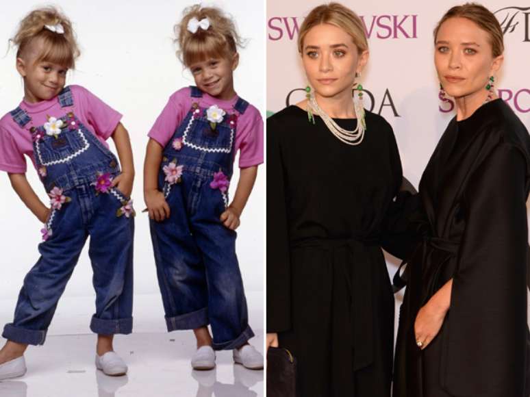 <p>Quase tr&ecirc;s d&eacute;cadas se passaram desde que as g&ecirc;meas Mary-Kate e Ashley Olsen conquistaram o p&uacute;blico ao interpretar a pequena Michelle Tanner, na s&eacute;rie &#39;Tr&ecirc;s &eacute; Demais&#39;. Desde ent&atilde;o, elas atuaram em outras atra&ccedil;&otilde;es, abandonaram a carreira art&iacute;stica e passaram a se dedicar &agrave; moda, figurando em listas das jovens mais ricas do mundo. Sucesso &agrave; parte, as duas tamb&eacute;m se envolveram em alguns esc&acirc;ndalos ao longo dos 28 anos de vida, que completam nesta sexta-feira (13). Navegue pela galeria e veja a evolu&ccedil;&atilde;o das irm&atilde;s Olsen</p>