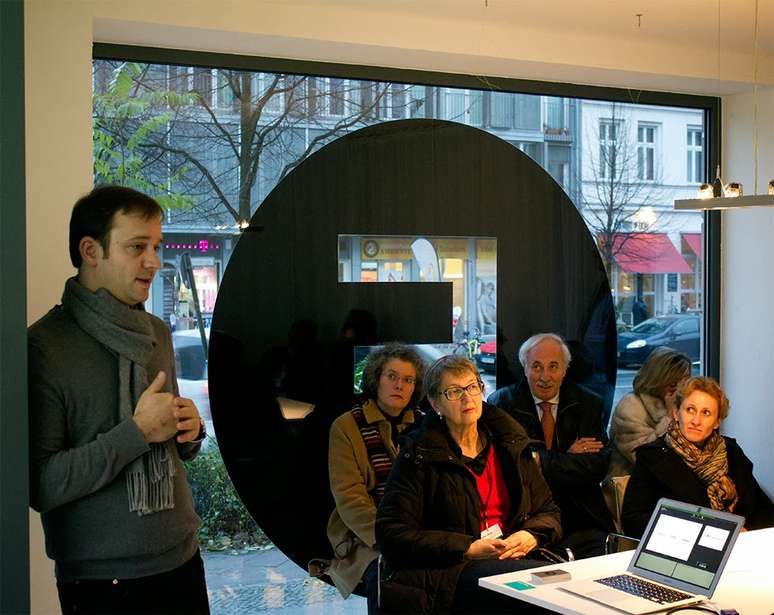 <p>Inauguração da "The Factory" em Berlim, capital da Alemanha</p>