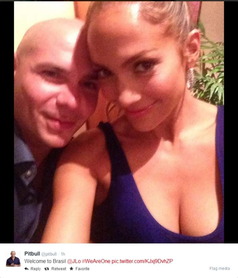 <p>Jennifer Lopez vai cantar com o Pitbull</p>