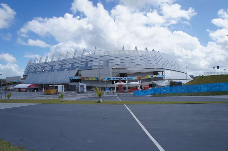 Construída a 20 quilômetros do Recife, Arena Pernambuco é de difícil acesso até mesmo para recifenses