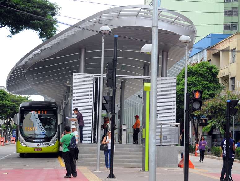 BRT é o meio de transporte em que as autoridades mineiras apostam para maior conforto de torcedores