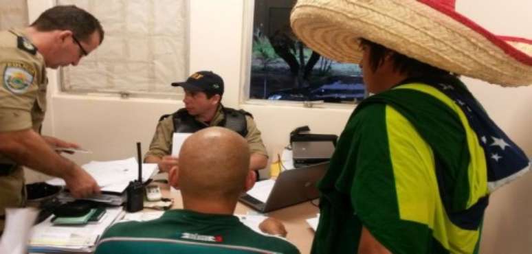 Mexicanos foram detidos antes de partida da Copa